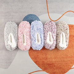 Fuzzy Floor Socks Low Cut Women's Stockings