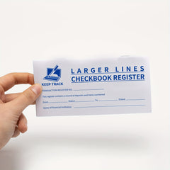 10pcs Check Registers Deposit Credit Bank Account Balance Ledger Easy