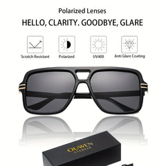 Polarized Men's Sunglasses UV400 Eye Protection Outdoor Travel