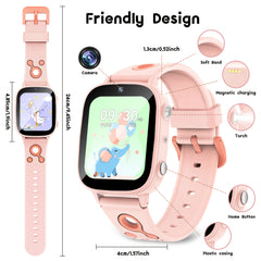 GAWSUG Smart Watch HD Touchscreen Camera Music Player Pedometer Alarm Clock