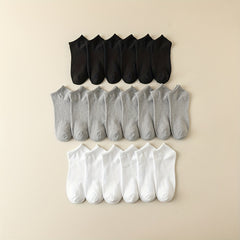 10 Pairs Letter Print Socks Comfy & Breathable Sports Socks Women's Stockings