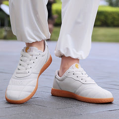 Women's Tai Chi Pattern Sneakers Low Top Lace Up Shoes