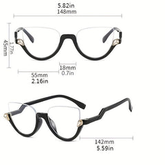 Cat Eye Blocking Glasses For Women Protect Against Eye Strain And Glare