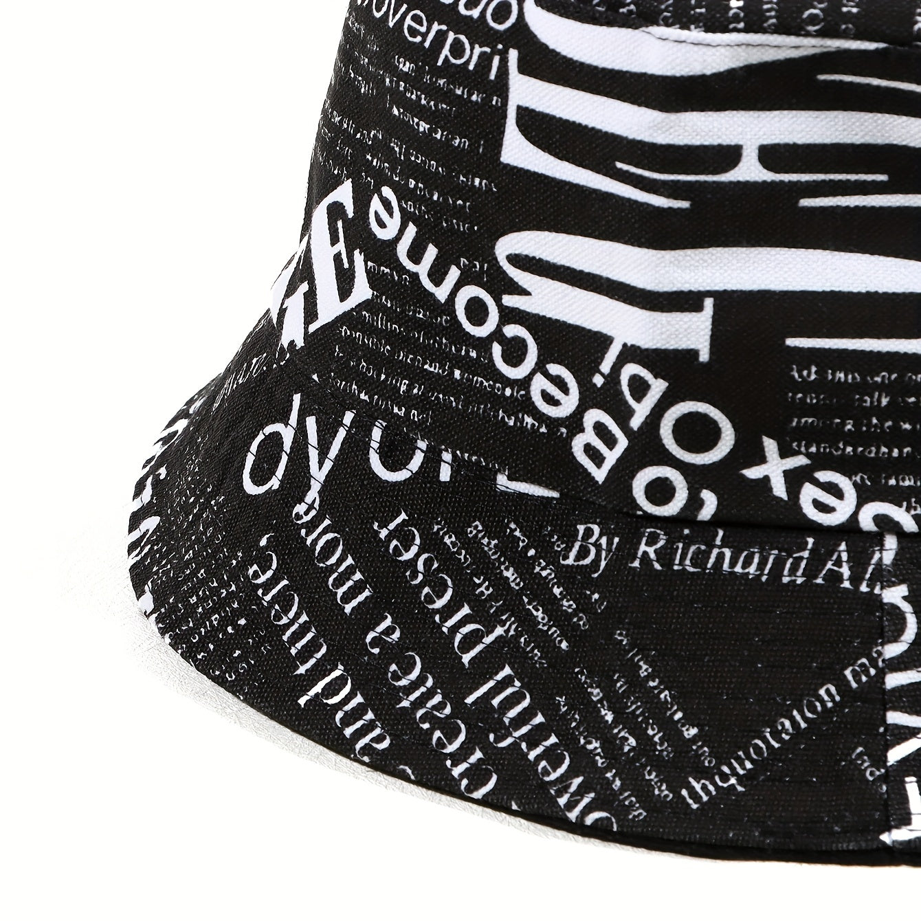 Reversible Sunscreen Bucket Hat Lightweight Outdoor Beach Cap