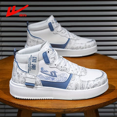 Men's High Top Casual Shoes Outdoor Walking Sneakers