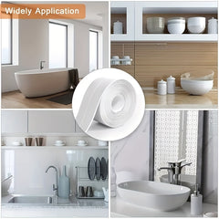 Waterproof Bathroom Sealing Strip Tape PVC Self Adhesive Wall Sticker