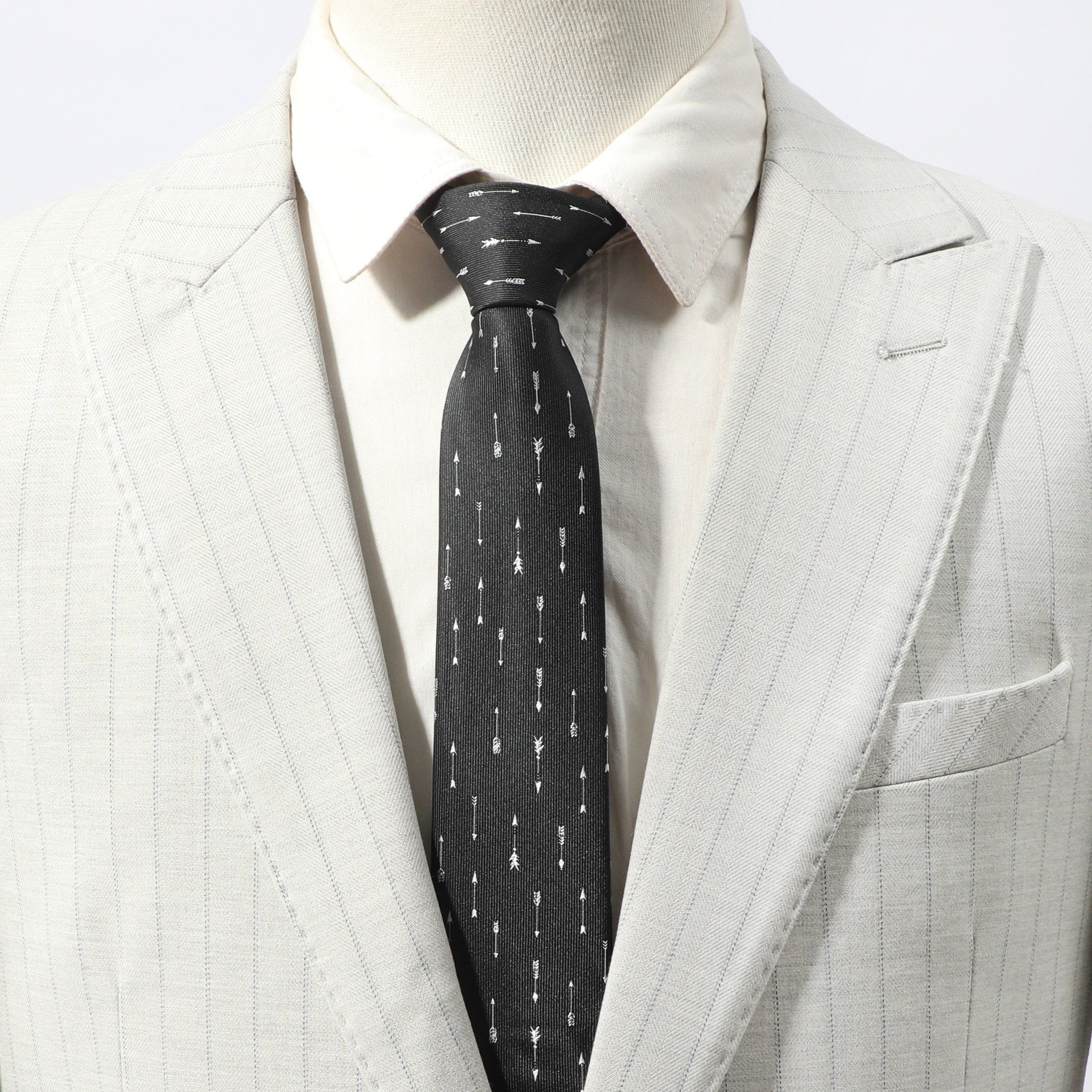 Men's Party Bow And Arrow Funny Tie