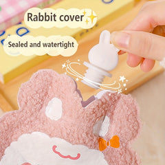 Cartoon Plush Hot Water Bag Teddy Soft Hand Warmer Office Outdoor Activities