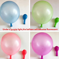 Christmas Fluorescent Latex Balloon For Party Wedding Decorations