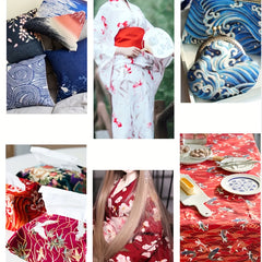 5pcs Printed Cotton Quilting Fabric DIY Sewing Scrapbooking Craft Patchwork