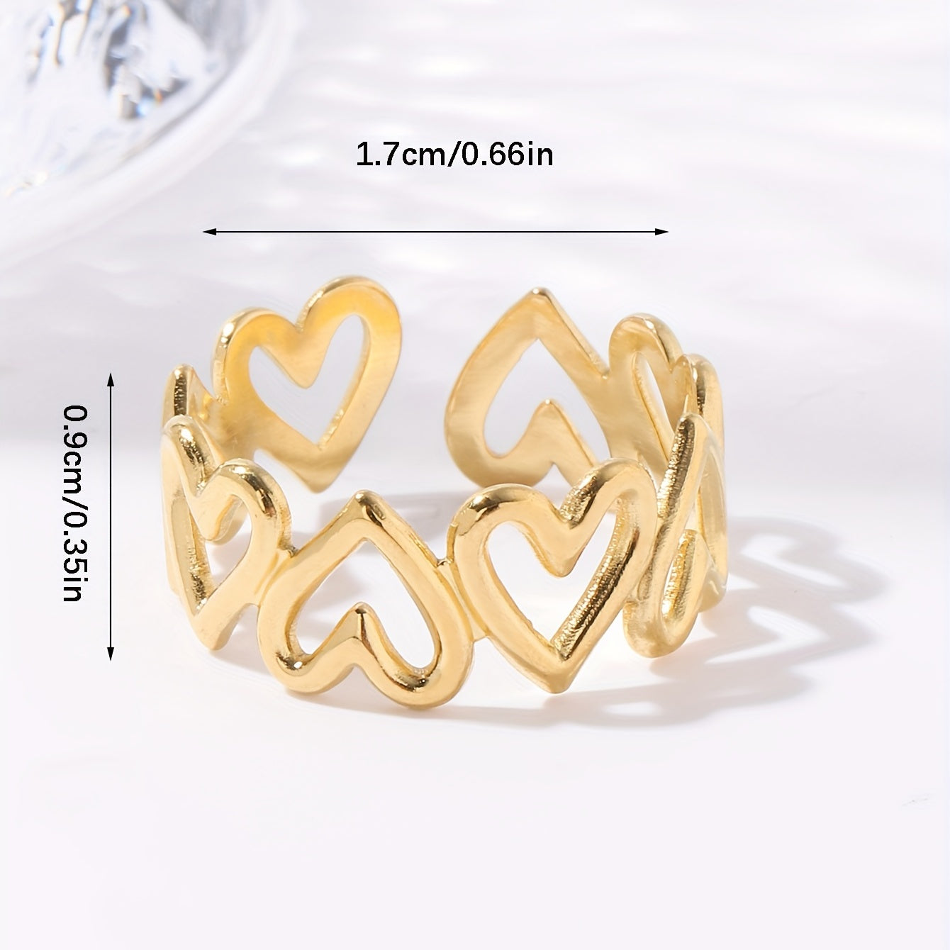 Stylish Stainless Steel Ring W034