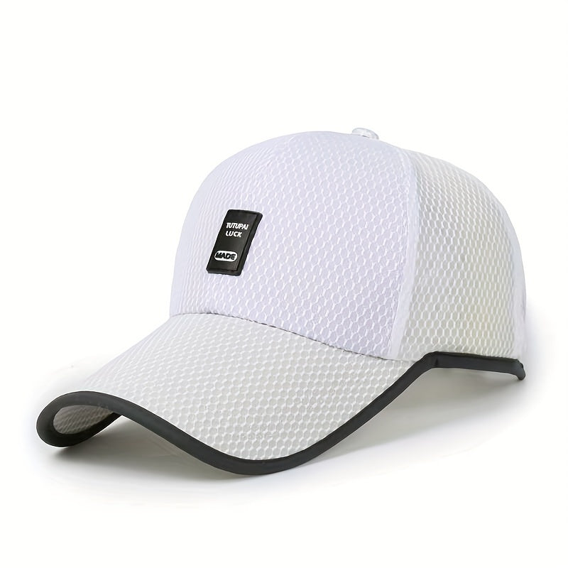 Summer Baseball Cap Breathable Sunshade Hat Gauze Cap