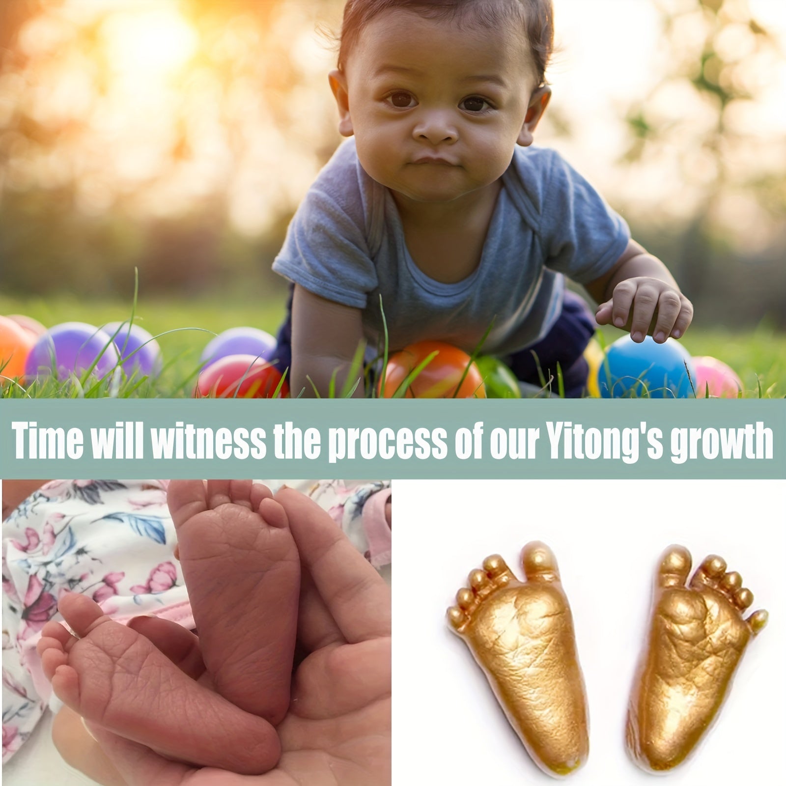 3D Hand Mold Set Baby Centenary Souvenir