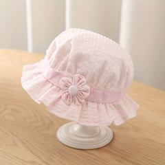 Princess Hats Wide Brim Fisherman Hat for Baby Girls
