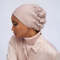 Solid Head Scarf Turban Adjustable Breathable Head Wrap Lightweight Chemo Cap
