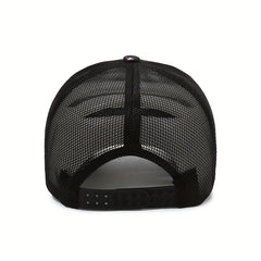 Embroidery Mesh Trucker Hat Dandelion Hot Stamping Hip Hop Couple Baseball Cap