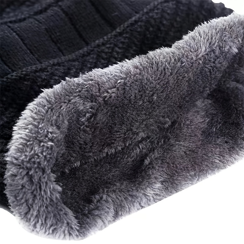 Men's Street Warm Windproof Knitted Hat