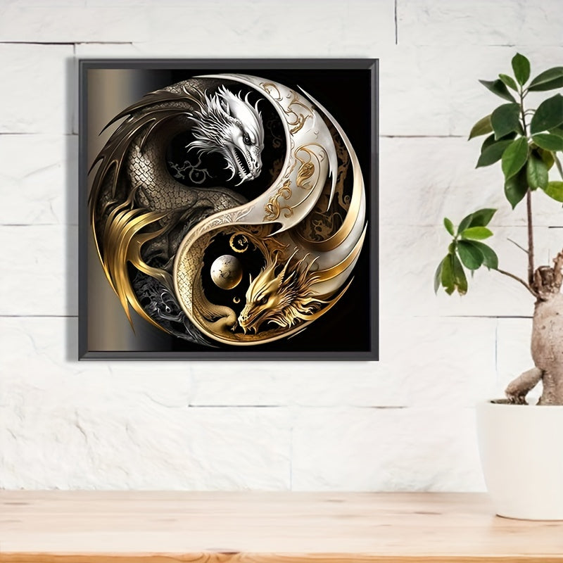 DIY Round Full Diamond 5D Diamond Art Wall Decor Kit