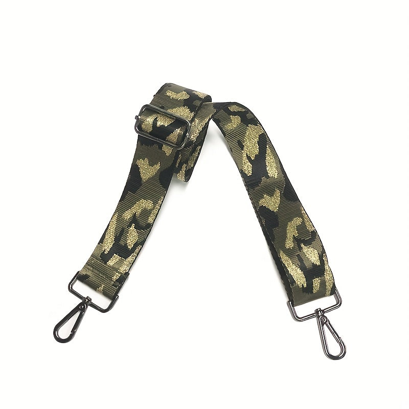 Camouflage Wide Shoulder Strap Nylon Belt