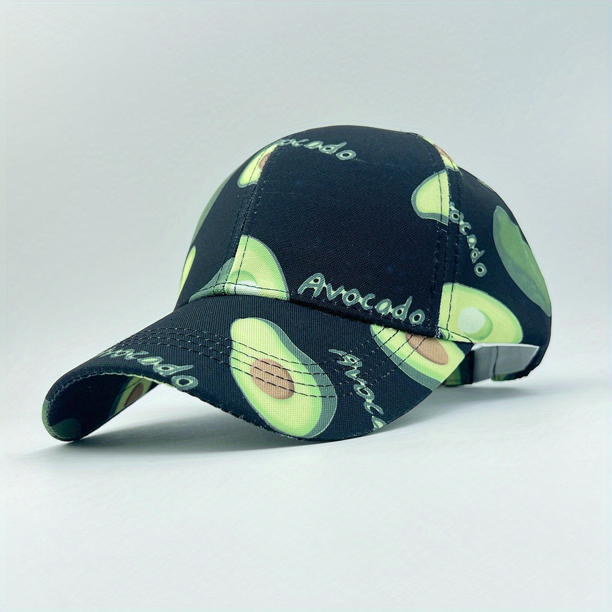 Avocado Print Baseball Cap Unisex Lightweight Sun Hat
