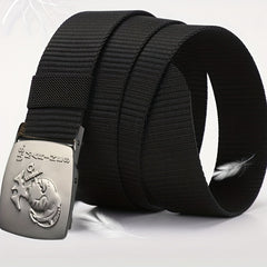 Men's Tactical Nylon Belt Auto Buckle Quick Dry Military Style Belt