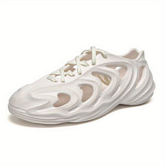 Men's Lightweight Beach Sandals Hollow Out Slip-On