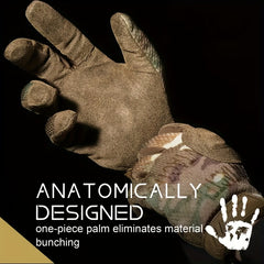 MVPTOO Men's Windproof Touch Screen Tactical Gloves