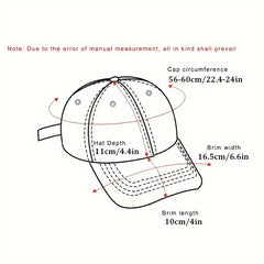 Unisex Baseball Cap Outdoor Sun Hat Fishing Hat