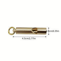 Portable Survival Whistle Keychain Pendant for Outdoor Camping