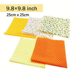 56pcs 9.8x9.8 Floral Printed Cotton Squares for Quilting DIY Craft Scrapbooking