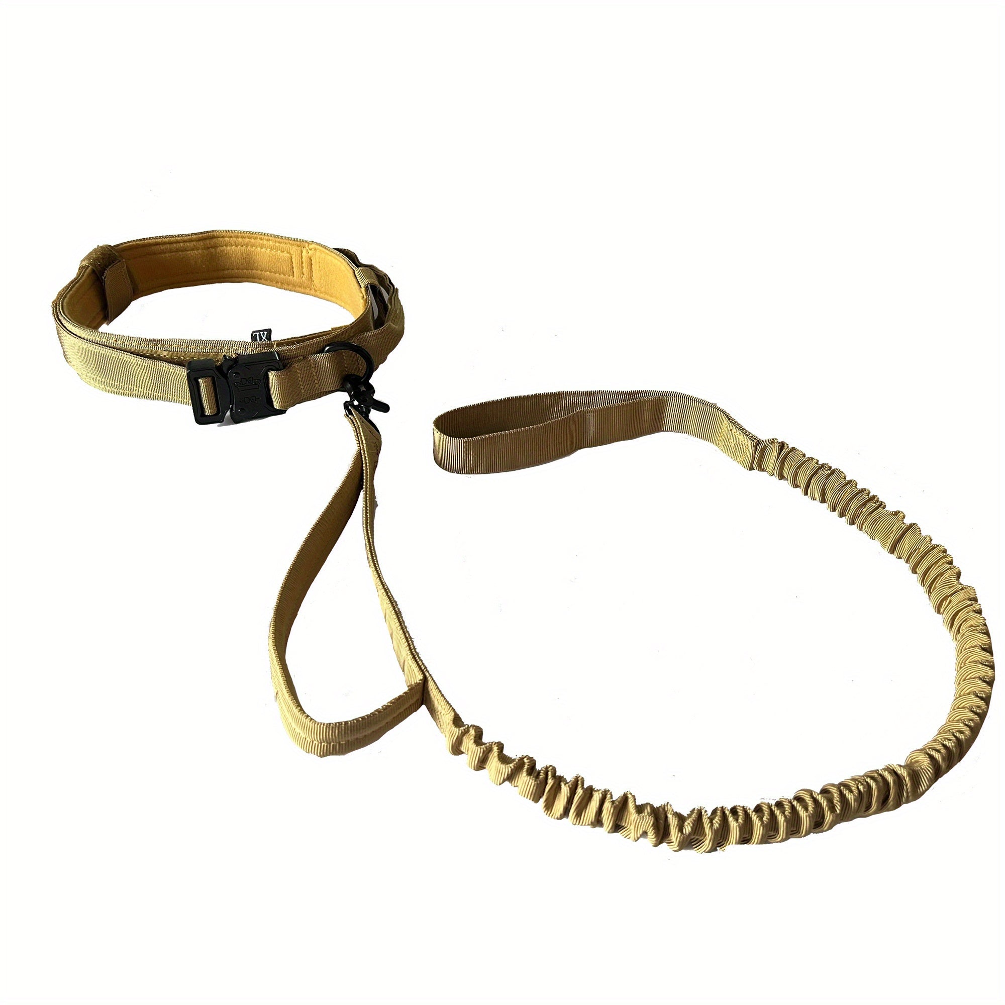 Military Tactical Dog Collar & Leash Set for All Breeds
