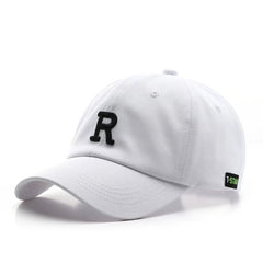 Embroidery Baseball Cap Solid Cotton Sports Hat Woman Dad Hats Man Unisex Footba