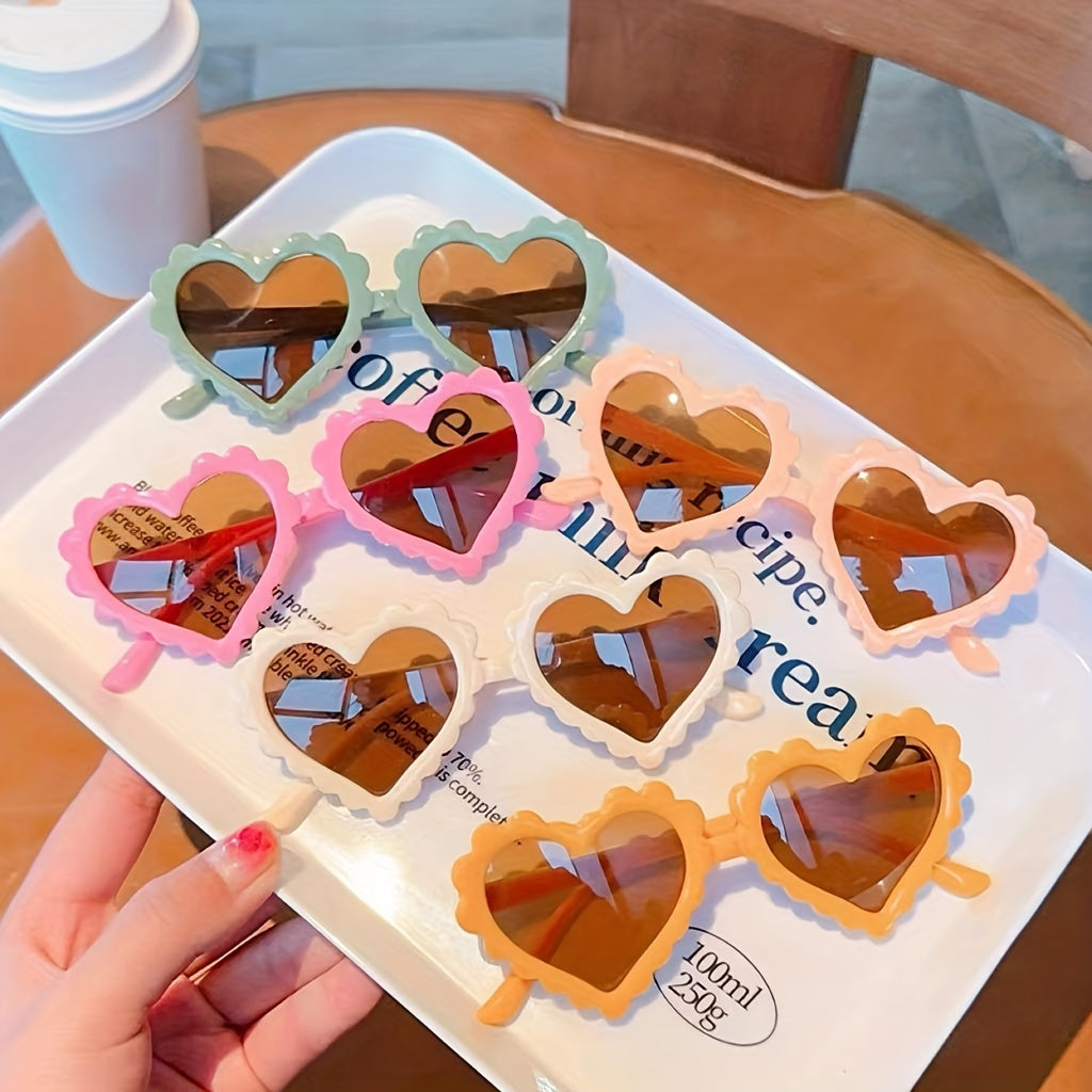 Heart Shaped Sunglasses for Kids - High Fashion Statement