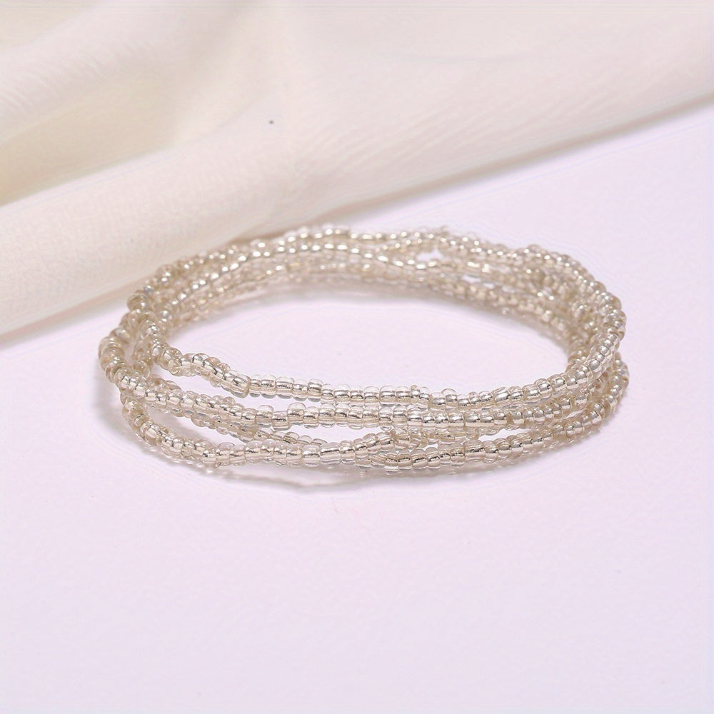 Boho Layer Waist Chain Decorative Belly Chain For Women