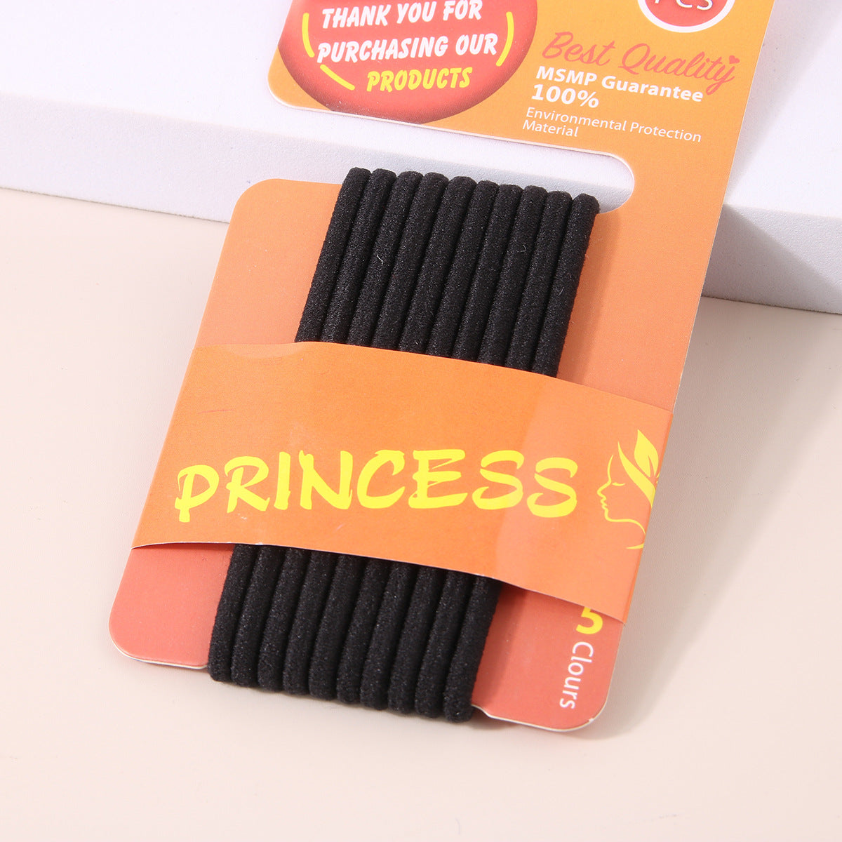 10pcs Girls Hair Tie Colorful Elastic Scrunchie Ponytail Holder
