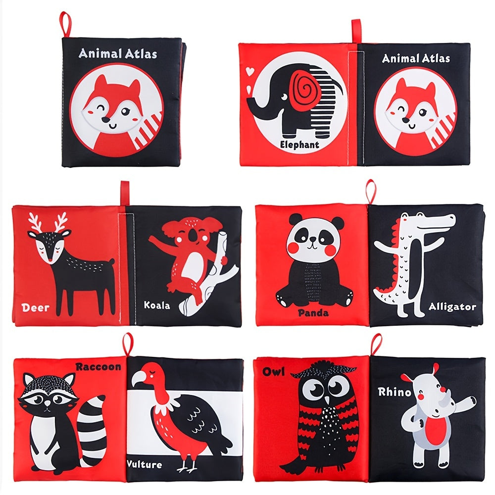 High Contrast & Crinkle Books for Baby's Visual & Brain Development