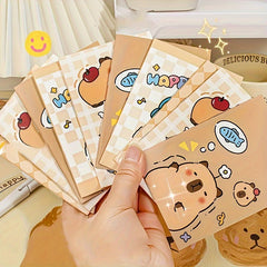 8 Mini Notebooks A7 Portable Diary with 32 Pages Set of 4 Patterns