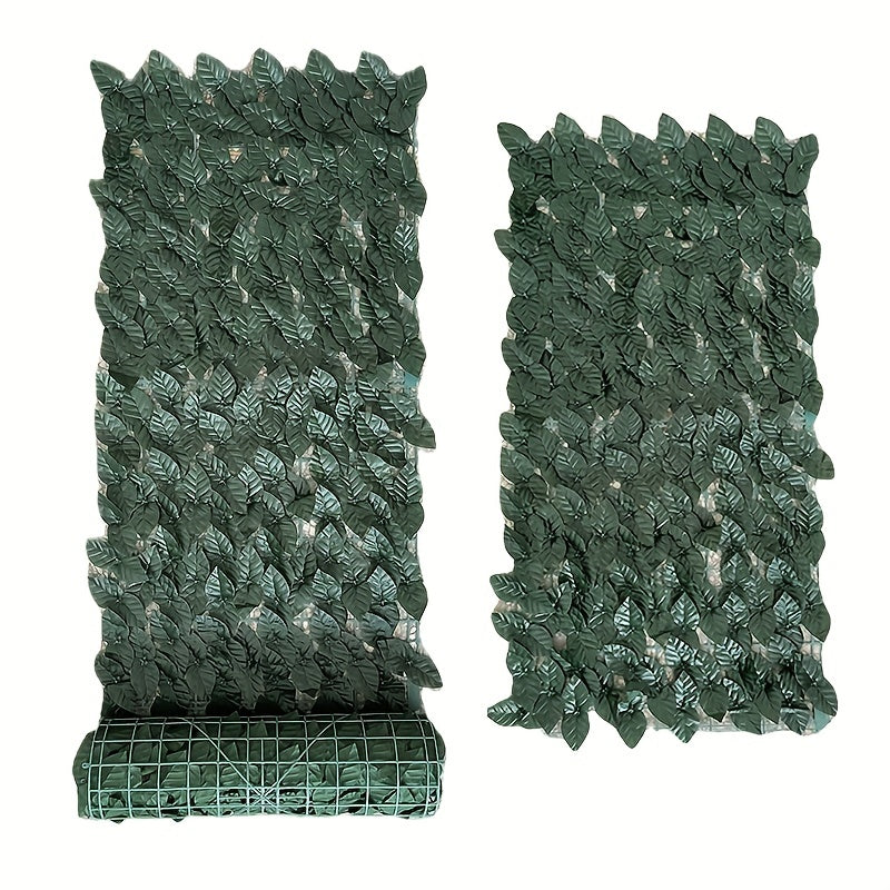 Artificial Ivy Privacy Fence - Decorative Outdoor Garden Wall Fence