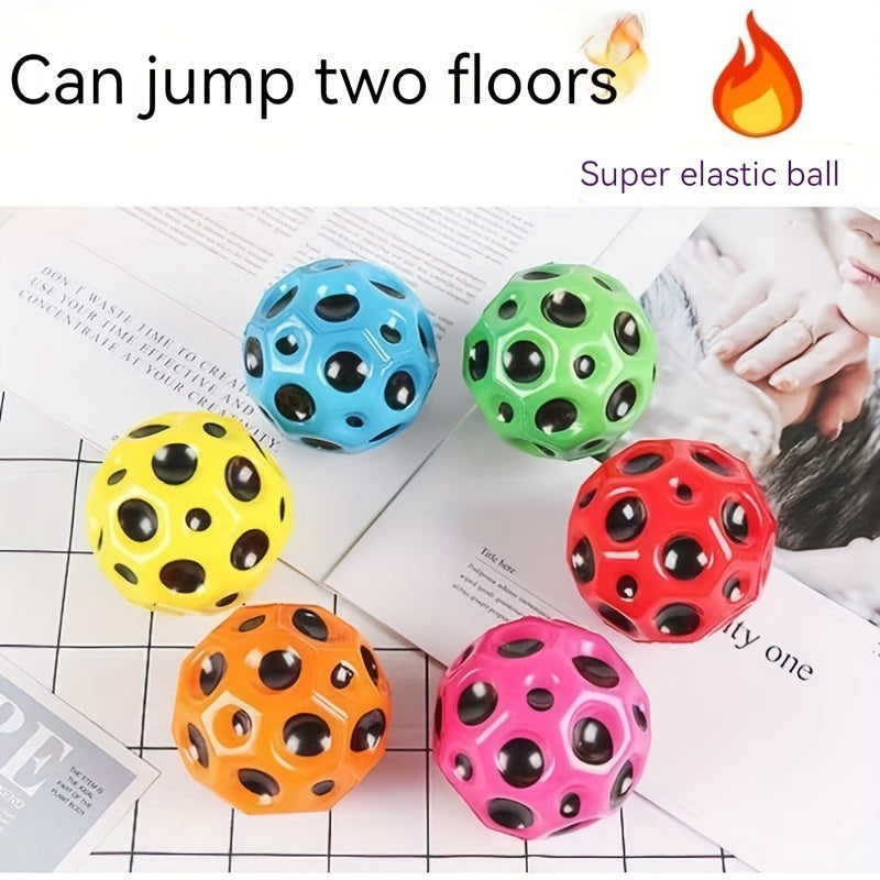 High Elastic Moon Ball Toy - Decompressing Vent Honeycomb Ball