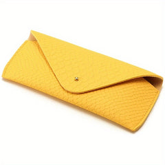 Leather PVC Sunglasses Case in Various Colors