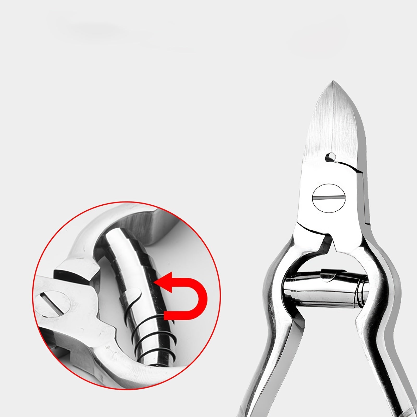 Stainless Steel Nail Clippers for Thick Toenails - Ingrown Toenail Trimmer