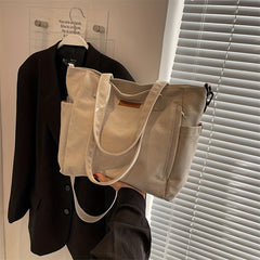 Vintage Crossbody Bag Retro Canvas Shoulder Tote Bag
