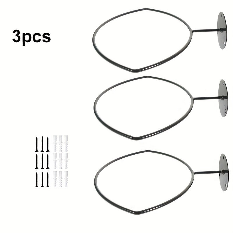 Wall Mounted Football & Rugby Rack for Home Gym Storage
