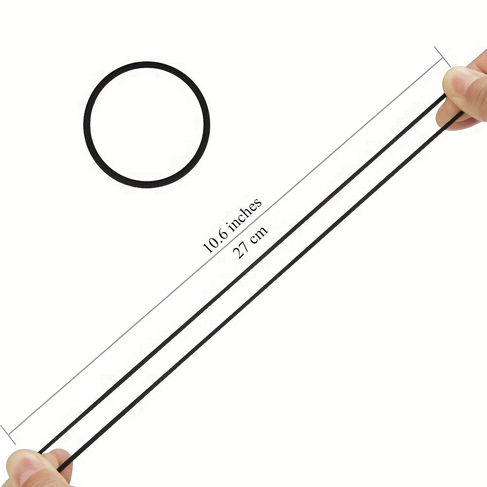 Soft Elastic Hair Bands for Girls - No Hair Damage - Seamless Thick Hair Rope