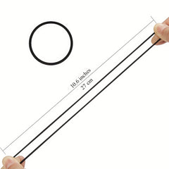 Soft Elastic Hair Bands for Girls - No Hair Damage - Seamless Thick Hair Rope