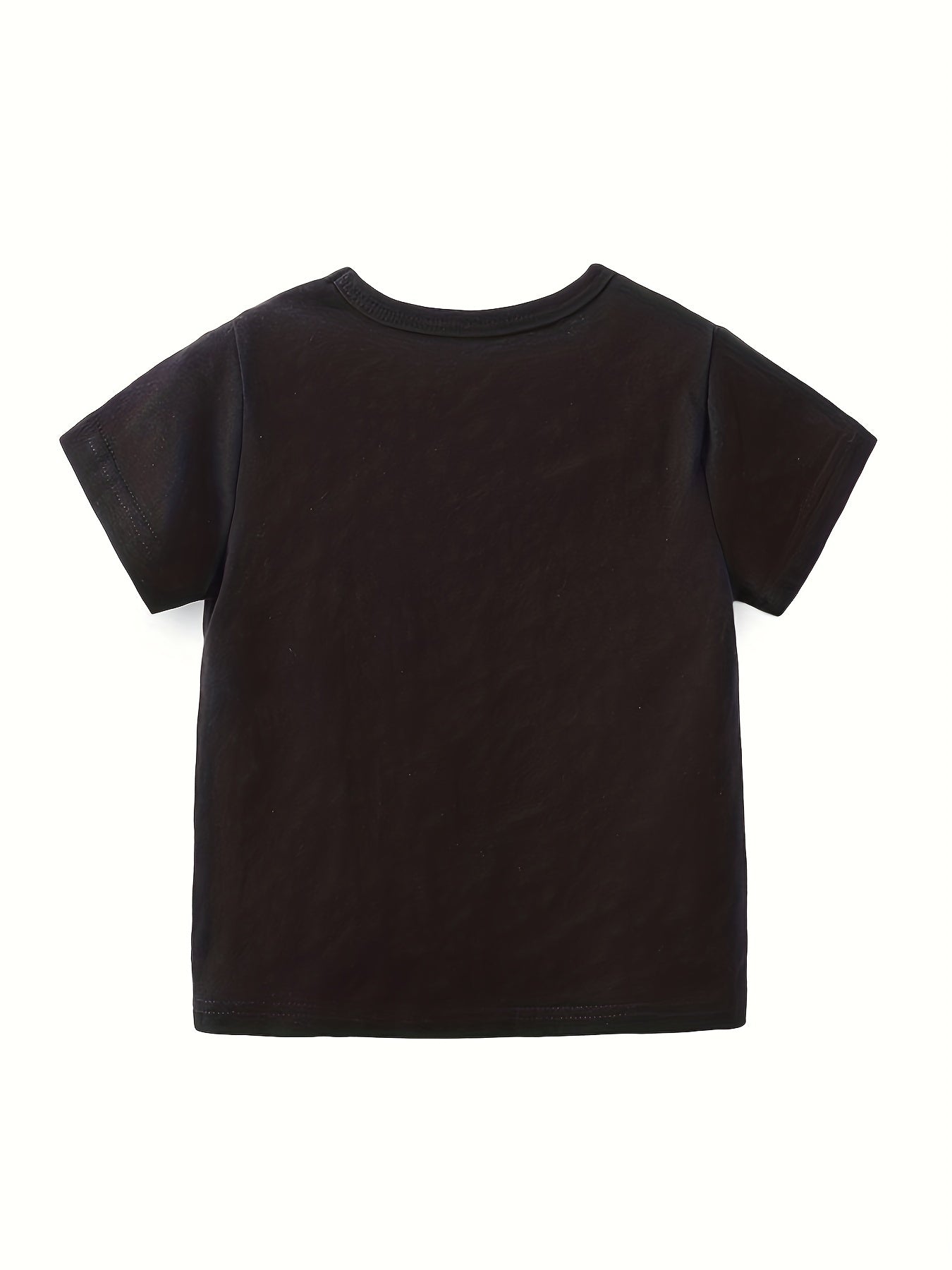 Baby Boys Giraffe Print T-shirt Summer Short-sleeved Top