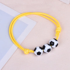 Boys Soccer Bracelet Adjustable Strap Football Accessory