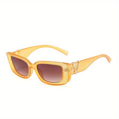 Rectangle Sunglasses UV400 Sun Shades Women Men Driving Travel Beach