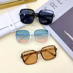 Rice Nail Square Frame Sunglasses