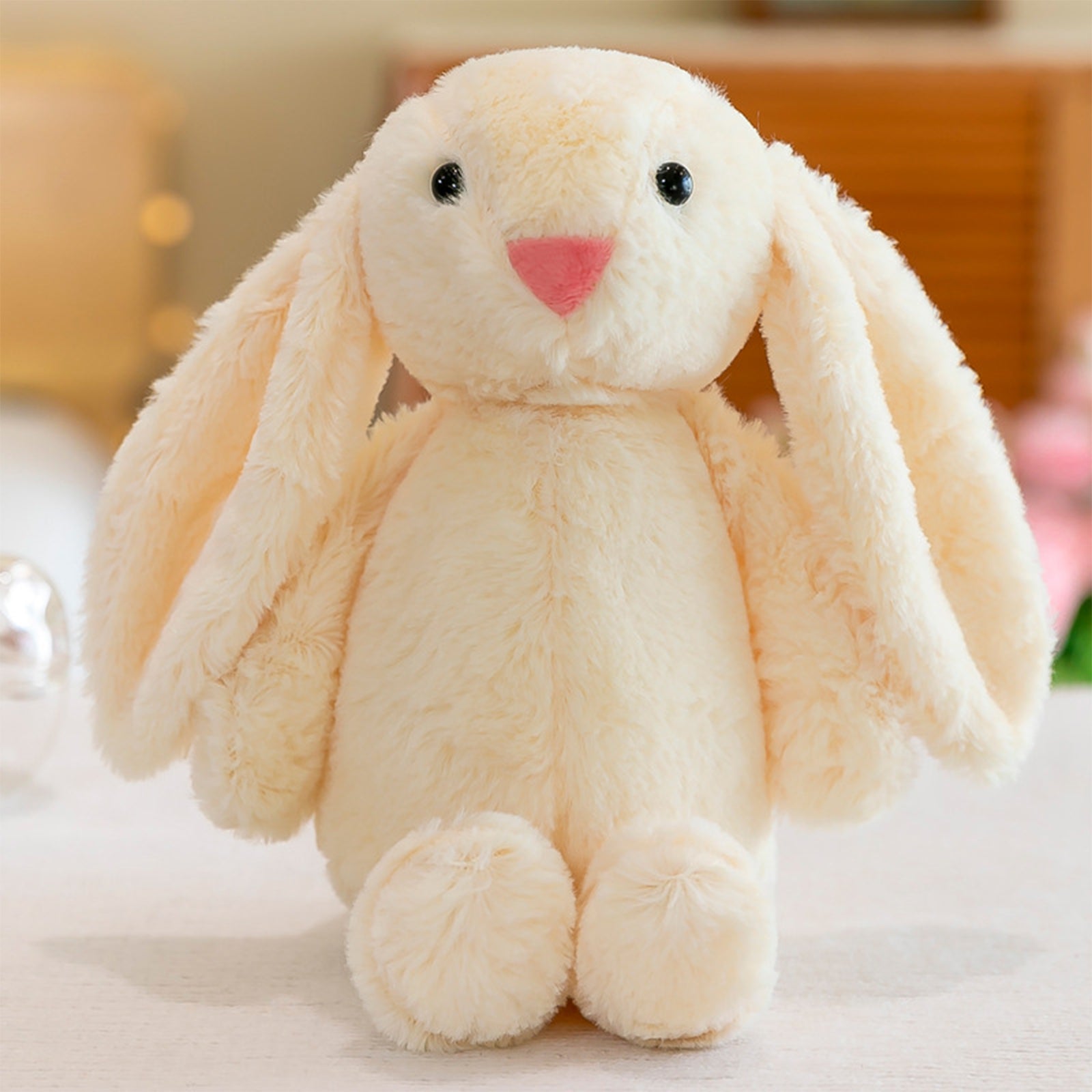 Rabbit Doll 30cm Long Ears Plush Hand Puppet Boy Girl Gift Children's Plush Toy
